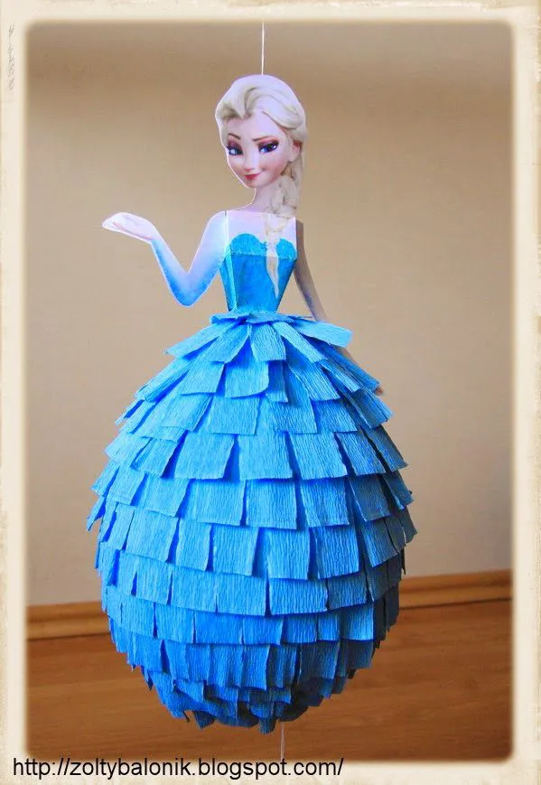 Piñata Frozen Ana - Fiesta Fantástica