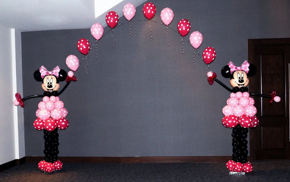 Ideas de decoración para cumpleaños Minnie Mouse  Cumpleaños de minnie  mouse, Decoracion cumpleaños minnie, Decoracion fiesta de minnie