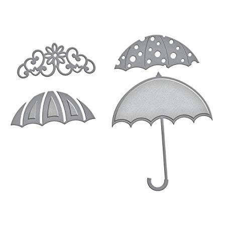  A New In Spire - Shapeabilities - Juego de troqueles, diseño de paraguas 