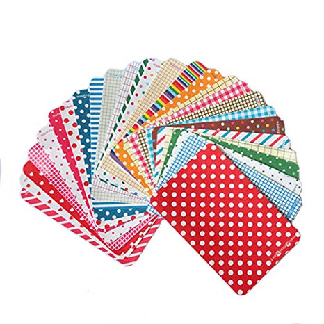  Colorful Decorative Masking Tape Craft Cute Stickers Pack Set Labelling Scrapbook Basic Pastel by Phoenix B2C UK 