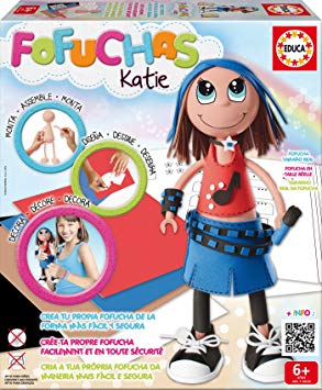            Educa Borrás Fofuchas - Katie Pop, juego creativo 16113            
