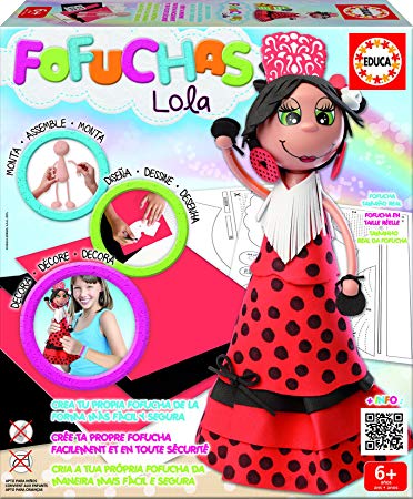  Educa Borrás Fofuchas - Lola, Juego Creativo 16374 
