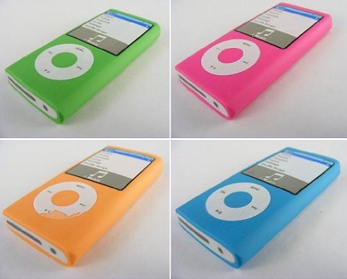  Kawaii iPod gomas de forma (4 piezas) 