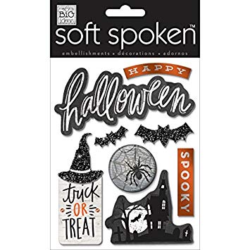  Me & My Big Ideas Me & Soft hablada Halloween Spooky Adornos 